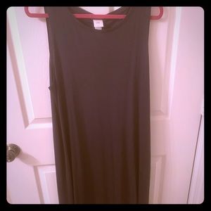 Grey H&M sleeveless dress.